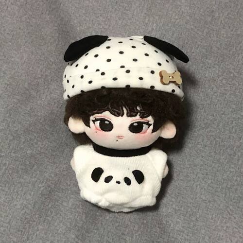 10cm新品淡奶油宝宝服10cm娃衣可爱10cm棉花娃娃正常海星体衣服