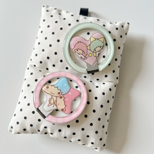 ins可爱双子星适用于磁吸扣超薄精致手机支架磁吸手机支架