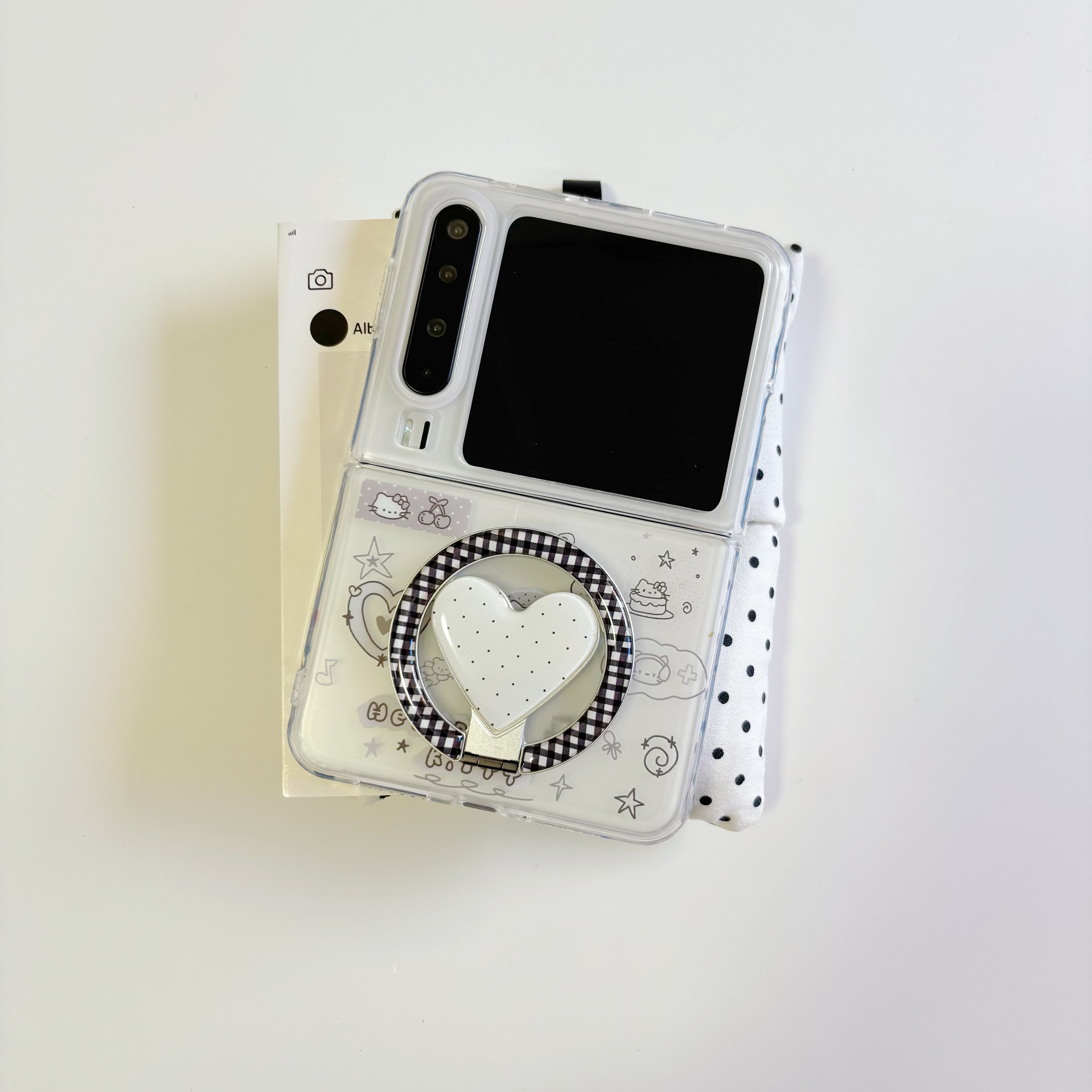 ins可爱半透KT贴画适用于华为purax手机壳阔折叠适用于华为purax典藏版保护套软边,3C数码配件,手机保护套/壳,淘宝优惠券,粉丝福利购,淘宝优惠卷