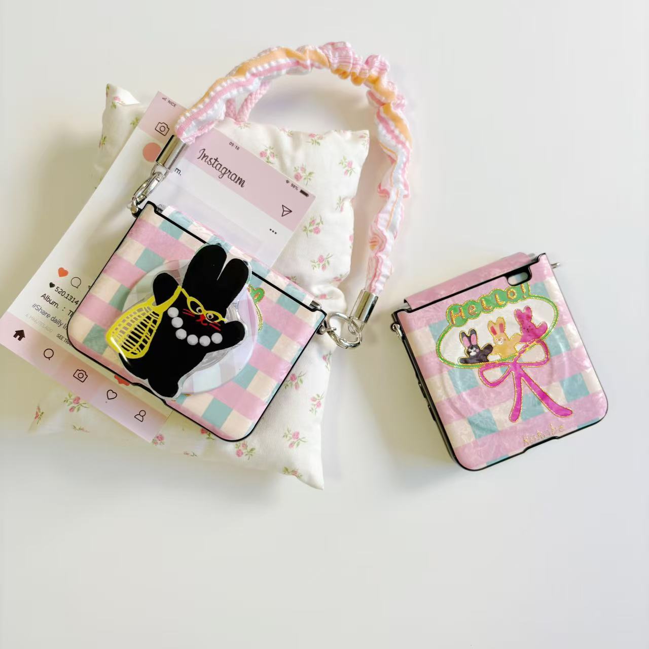 少女心兔子适用于华为purax硬壳