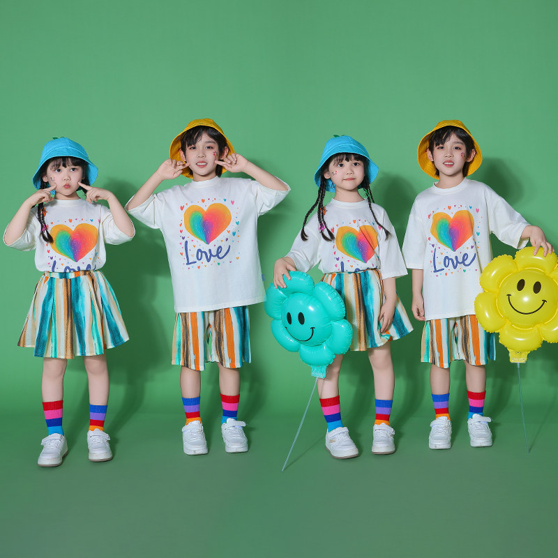 回正品牌园服班服校服两件套上衣裤子裙子夏季表演服套装88027