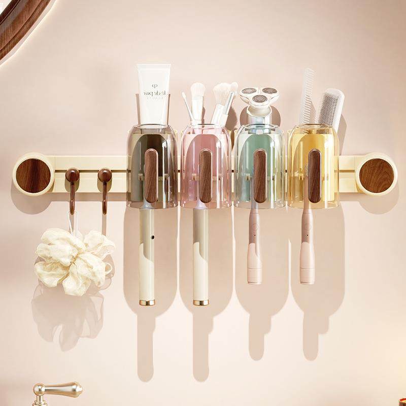 吸盘牙刷置物架免打孔吹风机支架牙刷架壁挂式牙杯架牙刷杯收纳架,家庭/个人清洁工具,牙刷架/牙具座,淘宝优惠券,粉丝福利购,淘宝优惠卷