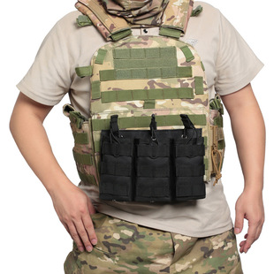 三联匣包户外迷彩战术工具包两联多功能马甲背心附件包弹夹收纳包