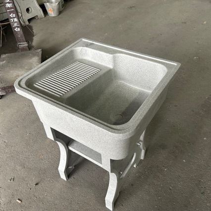 户外一体洗手盆台加深洗衣池露天庭院花园落地式洗手水池槽洗菜盆