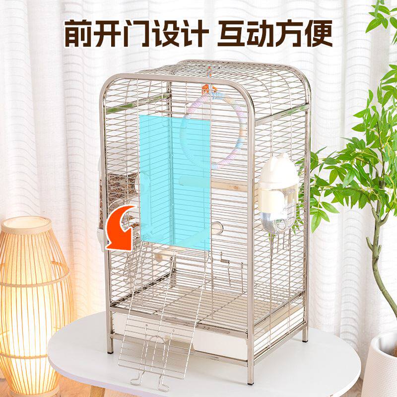 养鹦鹉笼鹌鹑活鸟宠物养殖笼子虎皮养八哥虎皮玄凤葵花多层鸟别墅