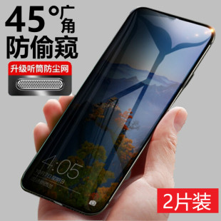 适用iPhoneX钢化膜11pro防窥苹果XR防偷窥膜iphone11防尘7 8plus全屏膜防窥膜XsMax防偷看x防偷瞄窃窥p手机膜