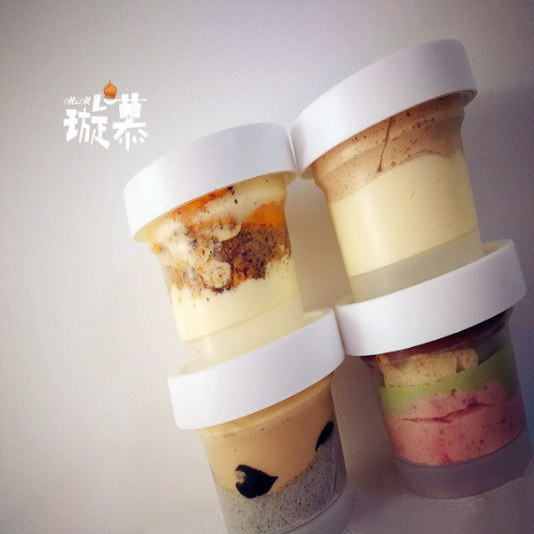 璇慕 多层次无蛋糕盒子 赤藓糖醇盒子 乳酪 生酮  无胚