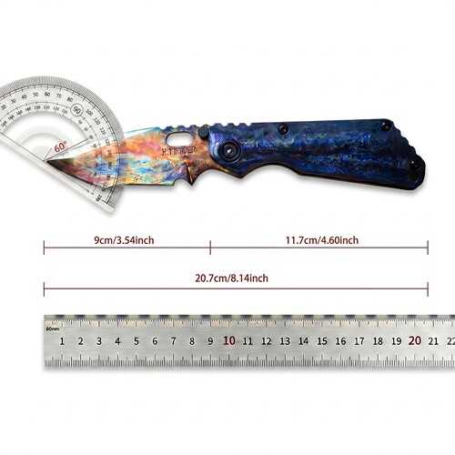 挺进者M390折叠刀锋利高硬度