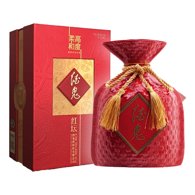 官方酒鬼红坛2017年老酒
