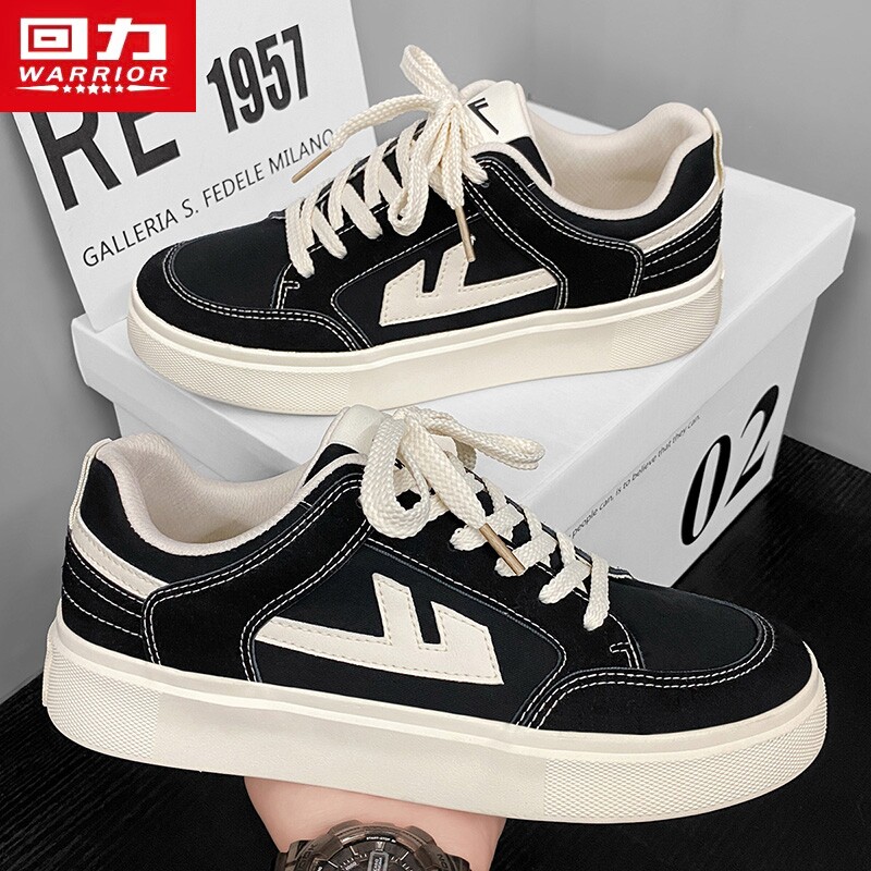 回力鞋子男鞋2026新款春季帆布鞋男士休闲运动轻便软底小白板鞋爆