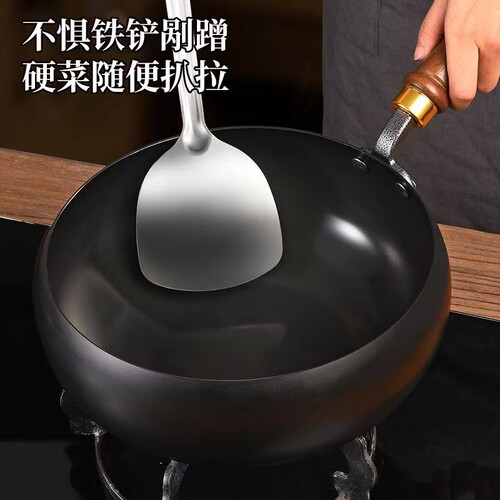 章丘同款大肚锅古法手工锻铁锅