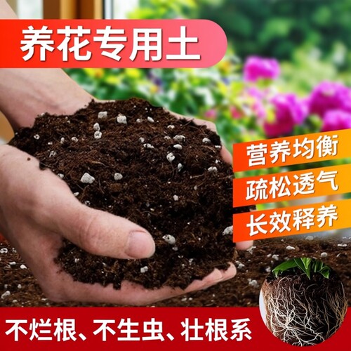 养花营养土花土花卉盆栽土植物通用型多肉土种菜有机营养土无异味