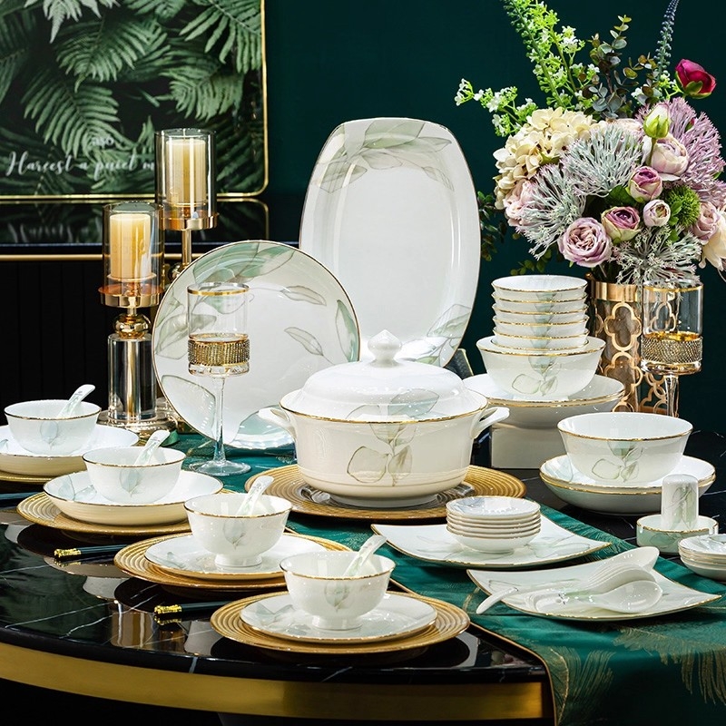 陶瓷餐具套装家用式轻奢