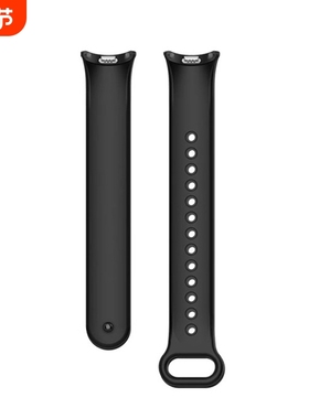 适用小米手环9/8/7/6/5腕带nfc手表带表带nfc五六七八九代替换运动硅胶男高级创意黑色百搭女生金属卡扣