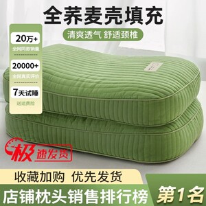荞麦壳枕头护颈枕助睡眠成人专用