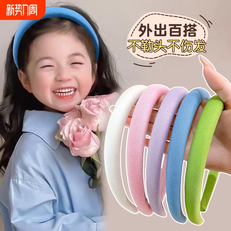 女儿童不勒头发箍2026新款发捆女童头箍女孩可爱发卡宝宝头饰发饰