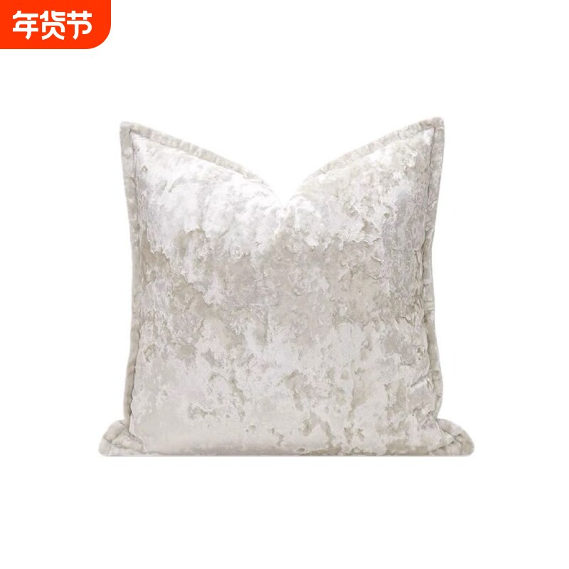 热销现代轻奢抱枕沙发客厅新中式靠垫高级感靠枕套样方形ins风
