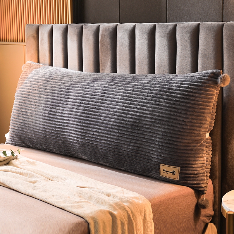 加厚床头靠垫榻榻米软包靠背学生床上看书靠枕护腰防撞软垫可拆洗
