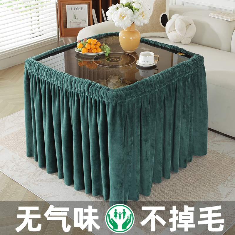 烤火桌子正方形罩套|千人加购