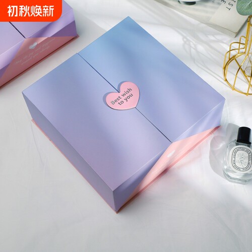 生日礼盒创意礼物空盒子高级礼品包装盒高级仪式感送女友惊喜大号
