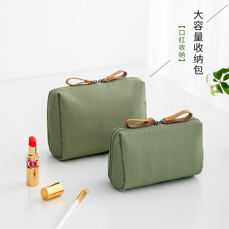 化妆包 ins风超火化妆袋女便携迷你旅行随身口红包小化妆品收纳包
