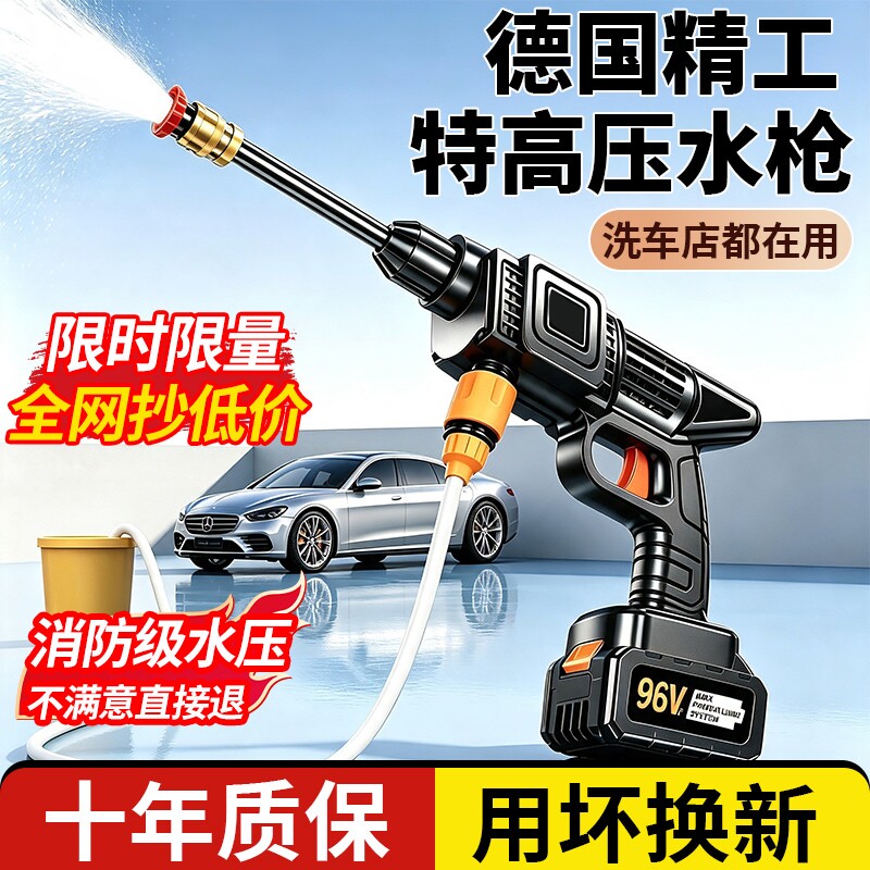 【德国进口电机】高压无线洗车机图片