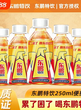 东鹏特饮250ml*6瓶维生素功能性饮料牛磺酸能量饮品抗疲劳500ml