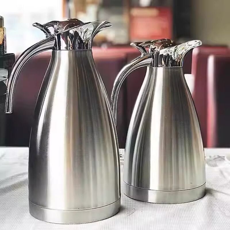 304不锈钢宿舍饭店酒店ktv高档茶壶保温水壶热水瓶大容量新款真