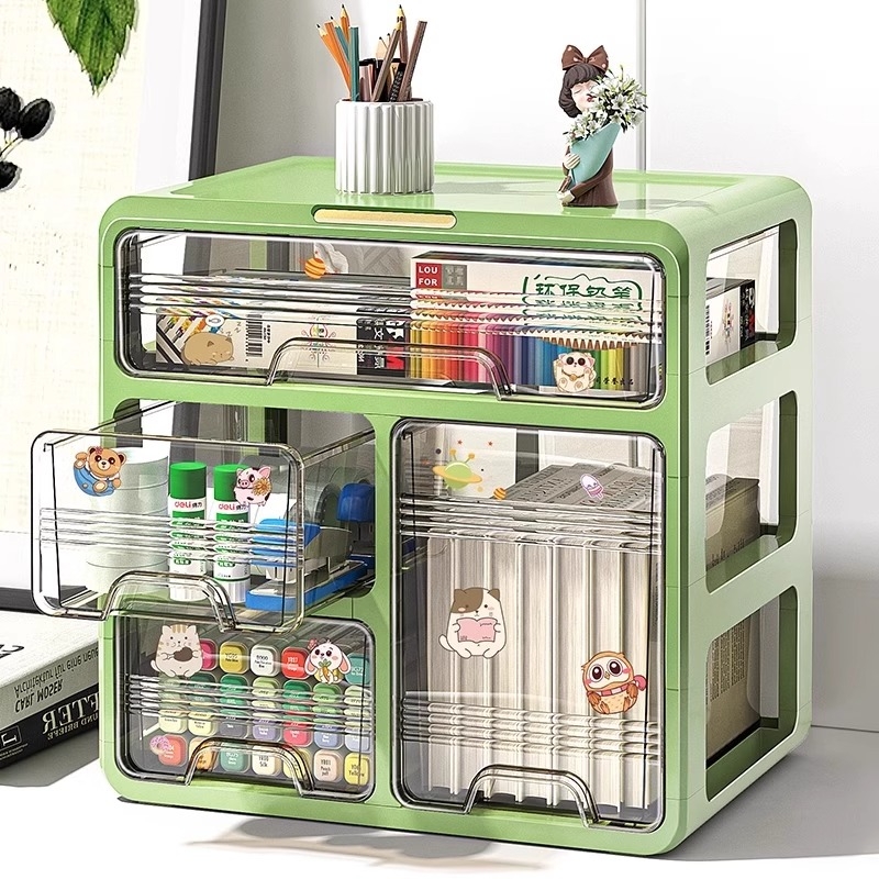 学生桌面书本文具收纳盒