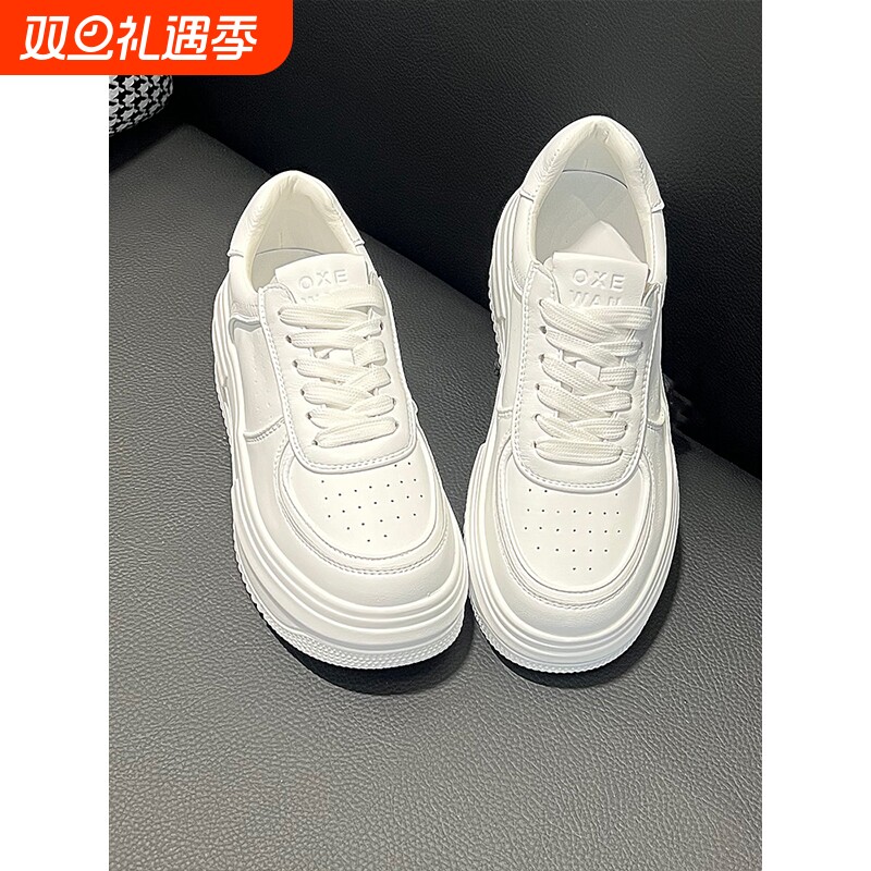 厚底小白鞋女2025新款爆款增高夏季透气女鞋休闲鞋运动鞋女鞋子女