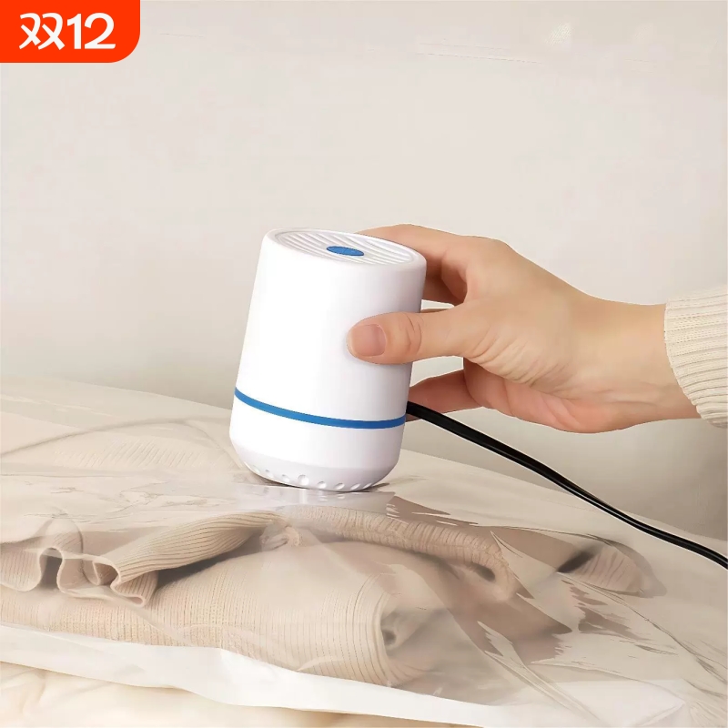 压缩袋电动抽气泵真空机真空泵小型衣服收纳袋游泳圈无线电泵衣物