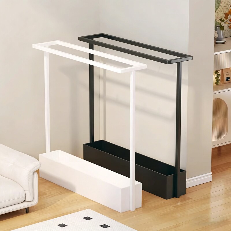 10cm夹缝柜门后雨伞放置架家用玄关雨伞收纳架客厅多功能放伞神器