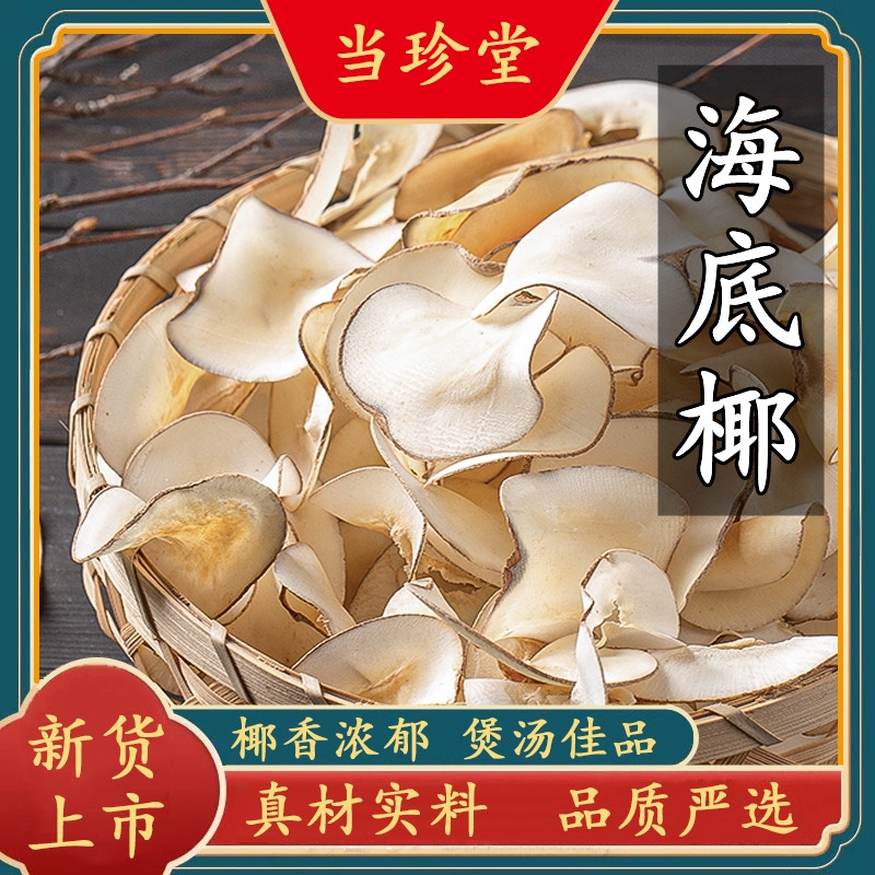 正宗海底椰干货煲汤料搭雪梨干海椰皇商用食材海椰子复椰子无硫