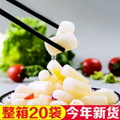 泡藕带400g湖北特产洪湖农家泡椒酸辣泡菜酸藕尖凉拌凉菜开袋即食