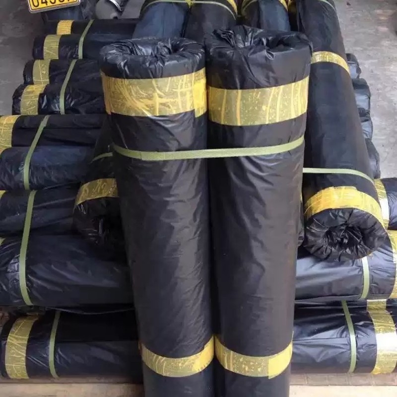 PE黑色塑料薄膜马路胶纸2.1米宽1.5米宽6丝加厚塑料布防水聚乙烯