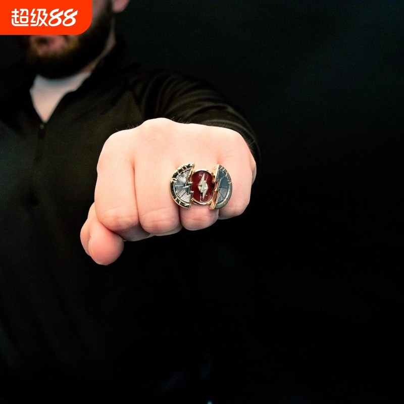 DC闪电侠电影艾伦巴里同款戒指复刻Salesone华纳正版周边