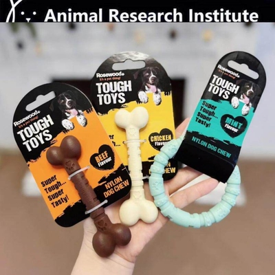 英国Rosewood乐事为幼犬玩具小体犬抗菌弹力发声球宠物磨牙洁齿骨
