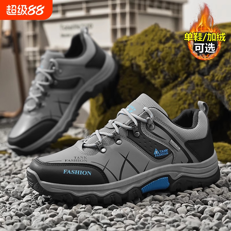 秋冬棉鞋回力男鞋2025新款户外运动休闲工作防水防滑登山劳保潮鞋