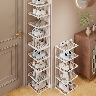 柜免安装 架入户门多层小窄鞋 结实 子收纳架家用门口小型放鞋 简约鞋