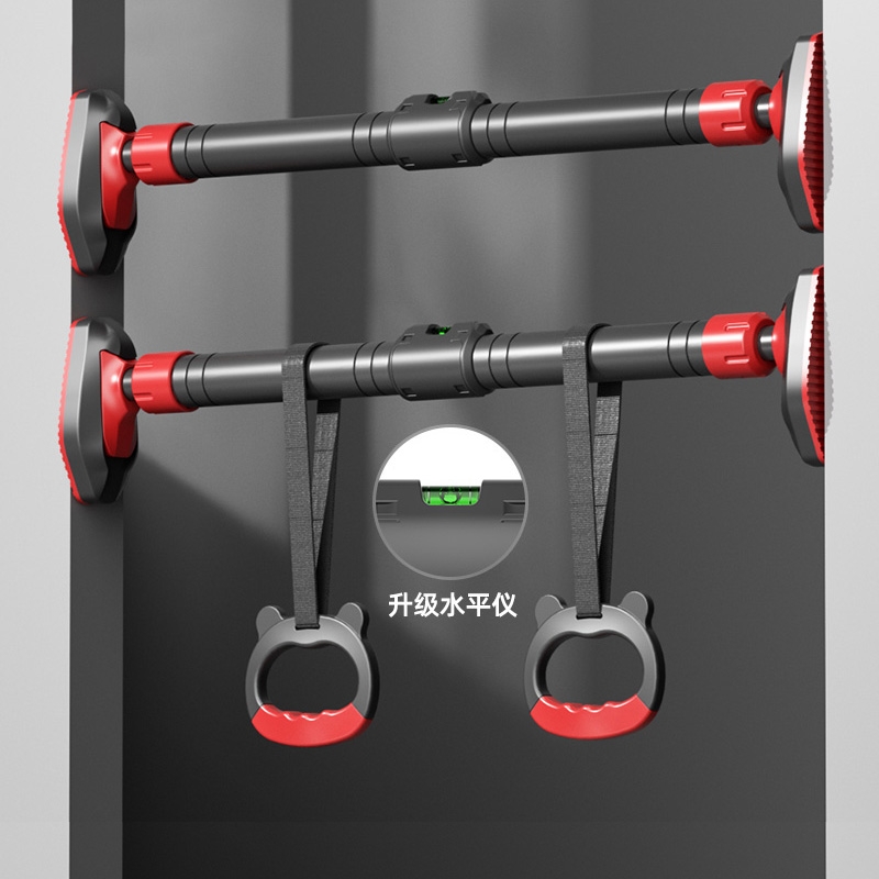 健身单杠拉伸助力吊环训练器