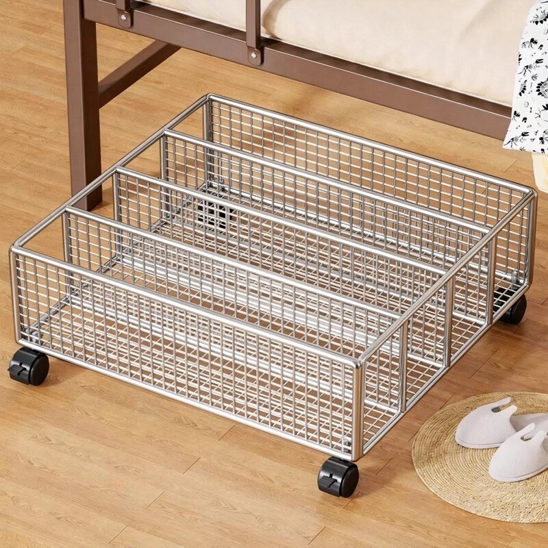 床底鞋架可移动简易分层鞋柜宿舍床下大学拖鞋置物架鞋子收纳神器