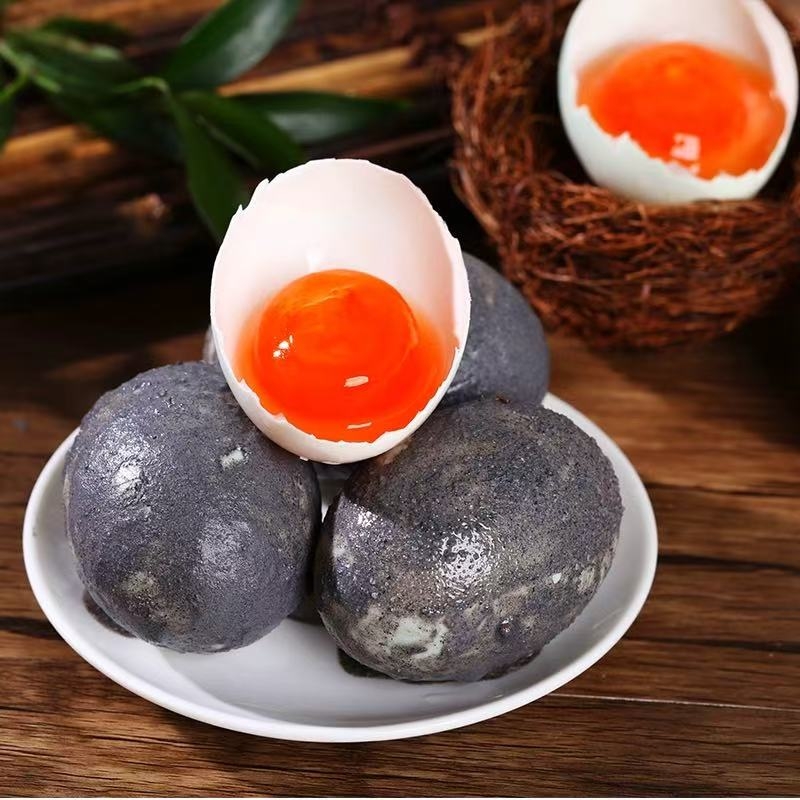 生咸鸭蛋新鲜腌制红心30枚月饼蛋黄烘焙流油广西北海红树林海鸭蛋