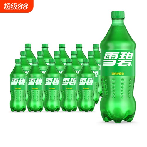 可口可乐888ml*12大瓶雪碧芬达