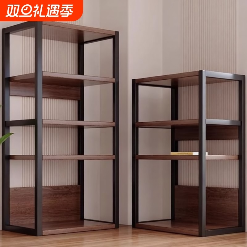 厨房置物架落地多层微波炉收纳架子家用锅架储物架货架移动文件