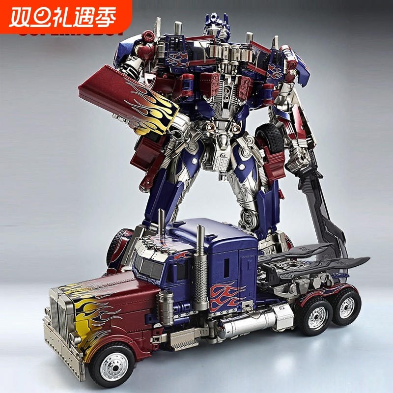 变形玩具擎天之柱正版合金大黄蜂金刚男孩变模型机器人汽车手办