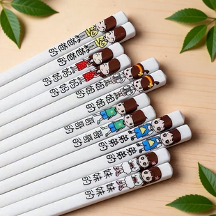 景德镇陶瓷筷子家庭专人专用新款一家人亲子奶奶个人防滑不发霉