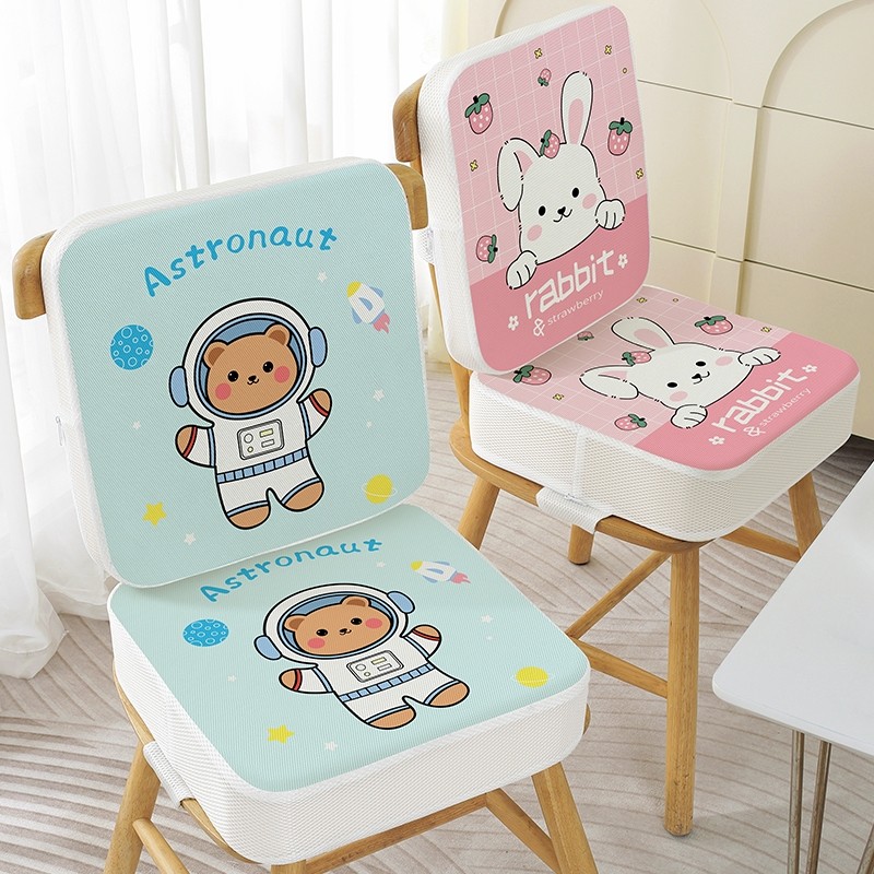 儿童增高垫宝宝餐椅座垫加厚加高坐垫小学生吃饭四季椅子凳子椅垫