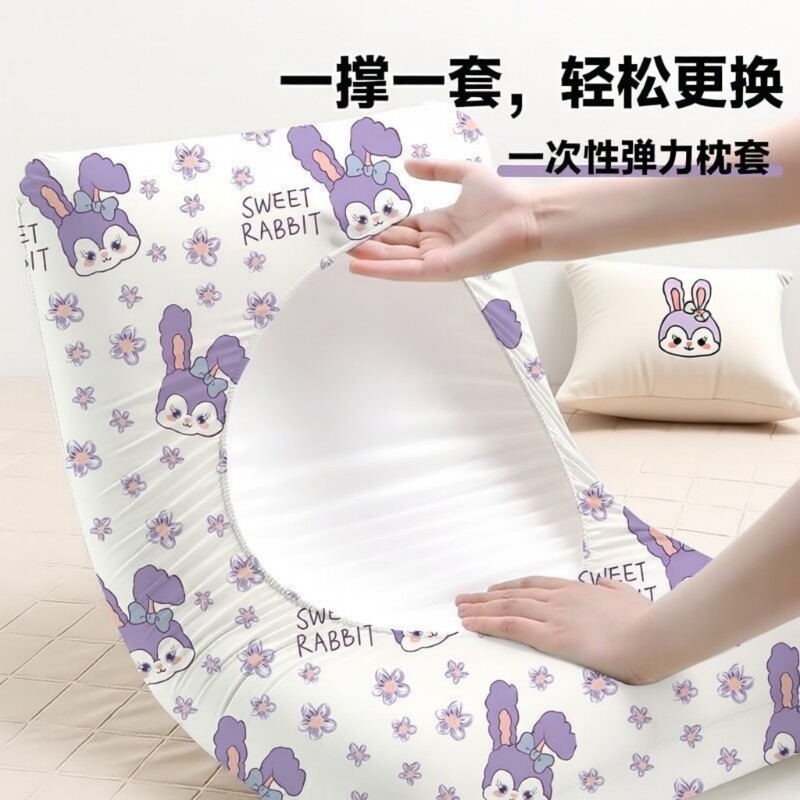 一次性枕头套枕套旅行枕巾加厚隔脏火车卧铺单人酒店用品2025新款