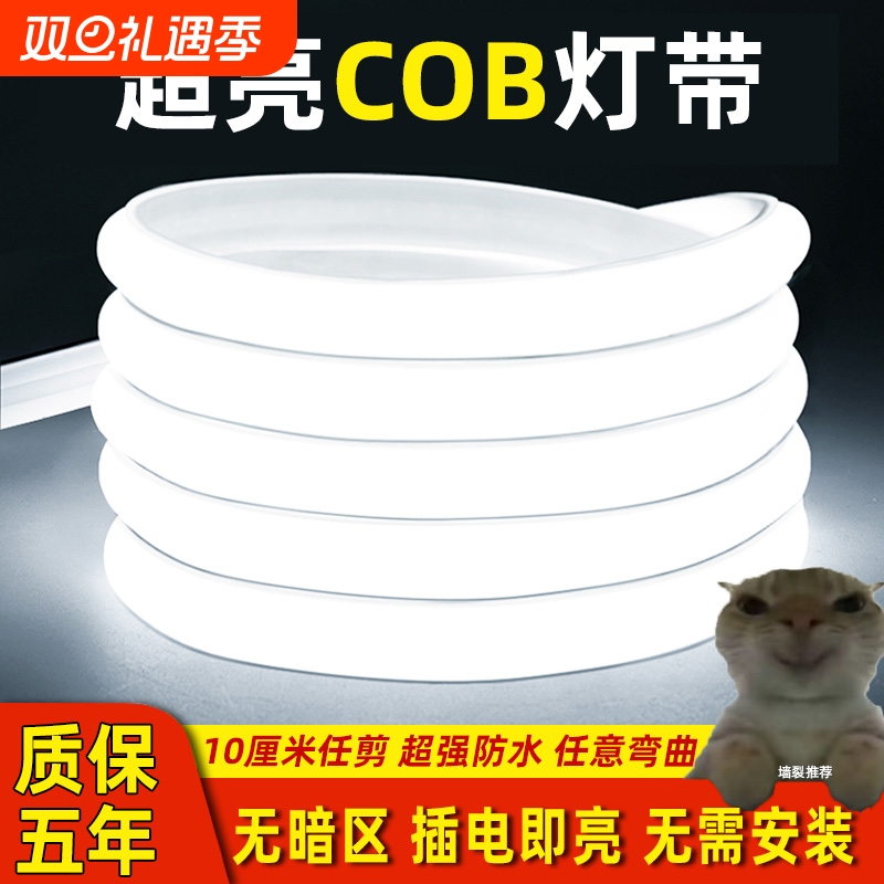 鼎雁LED灯带COB灯条不闪屏