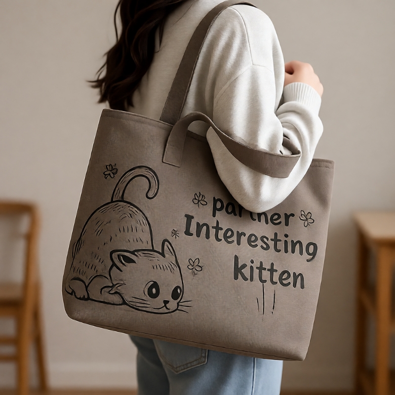 帆布大容量单肩包|406人收藏